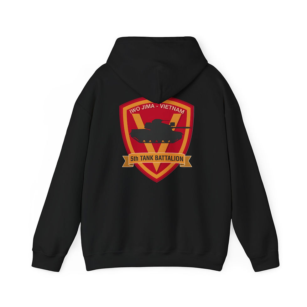 Thumbnail: 5TH TANKS (5th Tank Battalion), 5TH MAR DIV, Marine Corps Hoodie