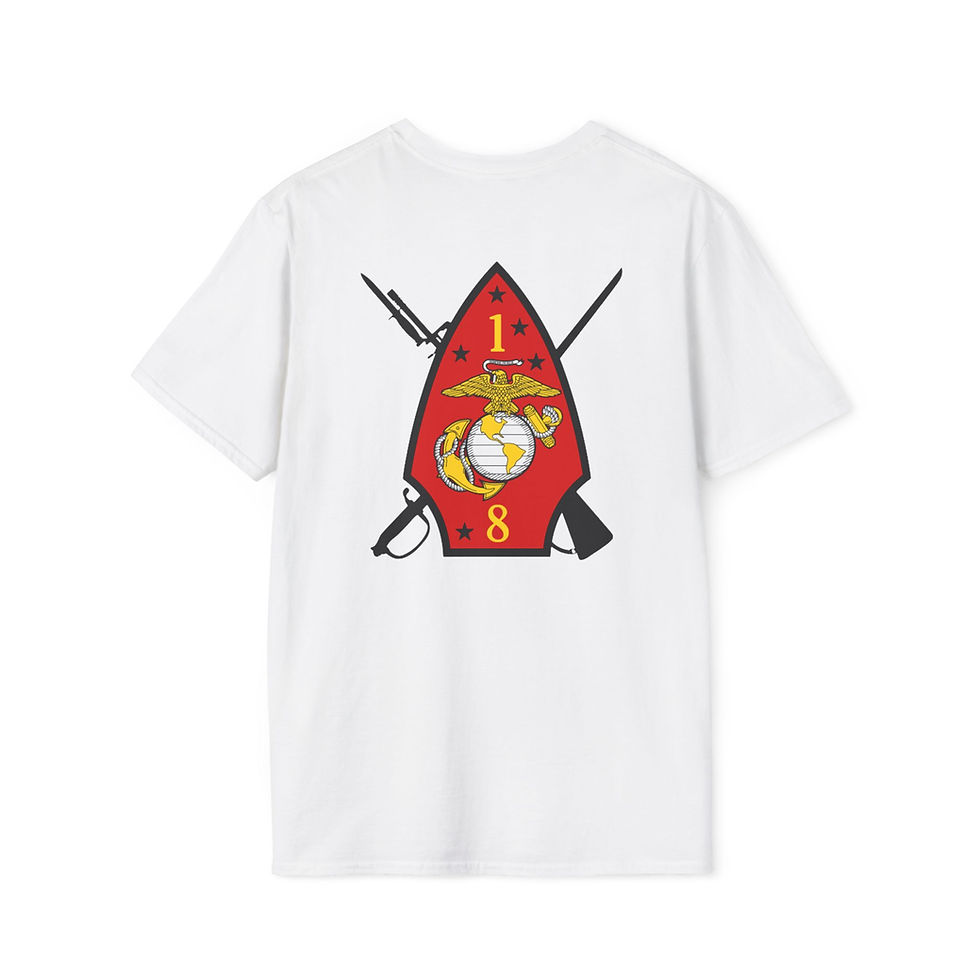 Thumbnail: 1/8, 2d Mar Div, Marine Corps T-Shirt 