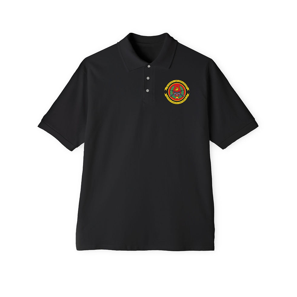 Thumbnail: SOI-EAST (School of Infantry - East/Camp Lejeune, NC), USMC, Men's Piqué Polo