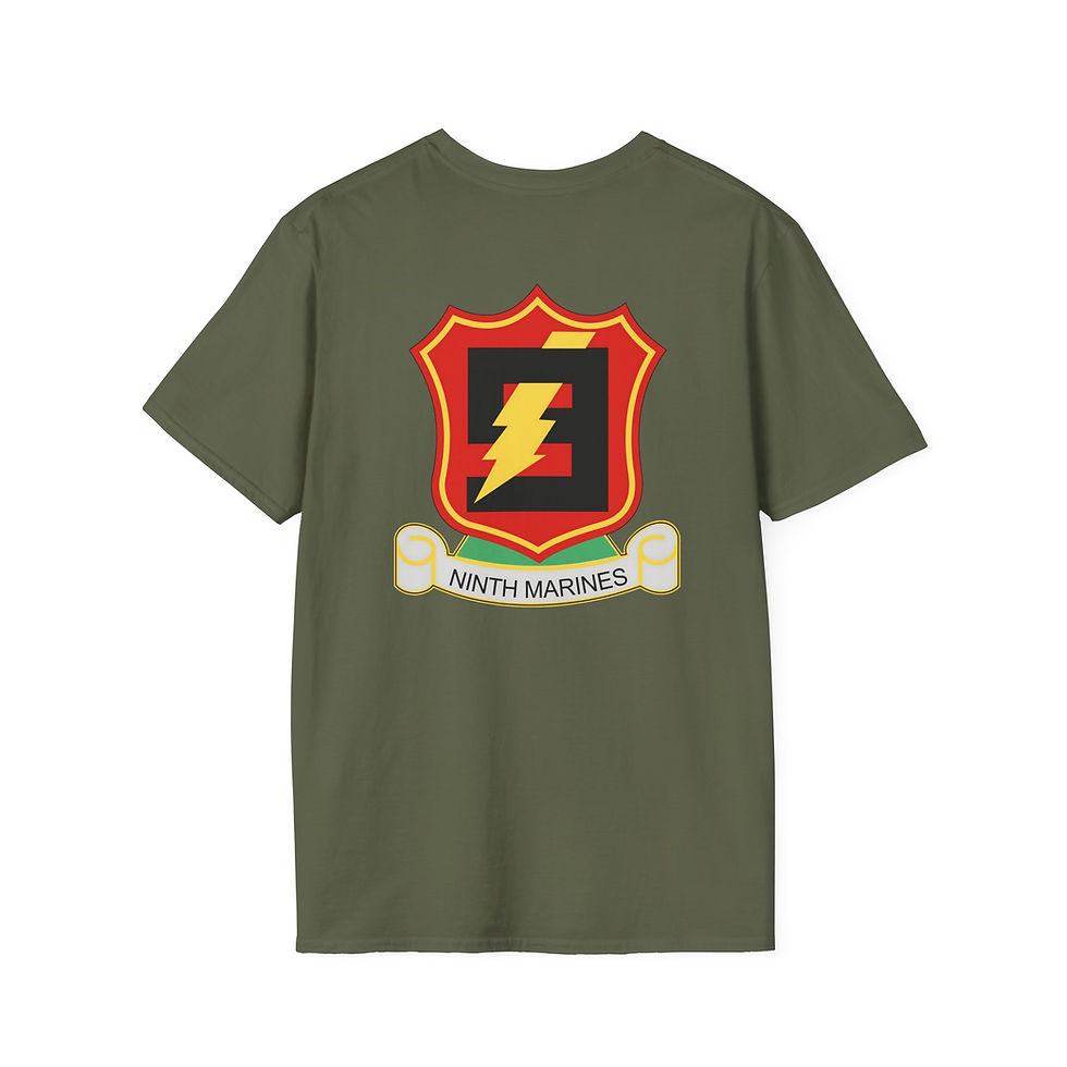 Thumbnail: 9TH MAR REG, 3D MAR DIV, Marine Corps T-Shirt 
