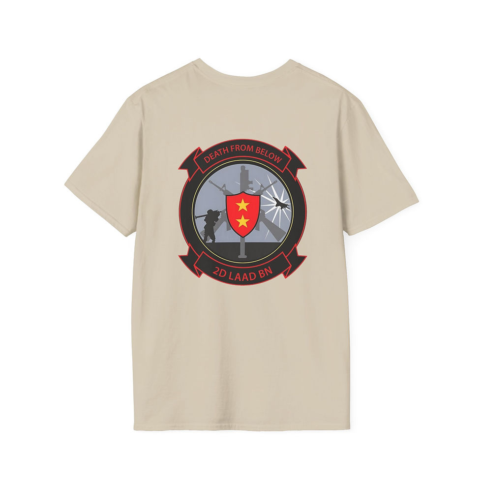 Thumbnail: 2D LAAD BN (2D LOW ALTITUDE AIR DEFENSE BN), MACG-28, Marine Corps T-Shirt