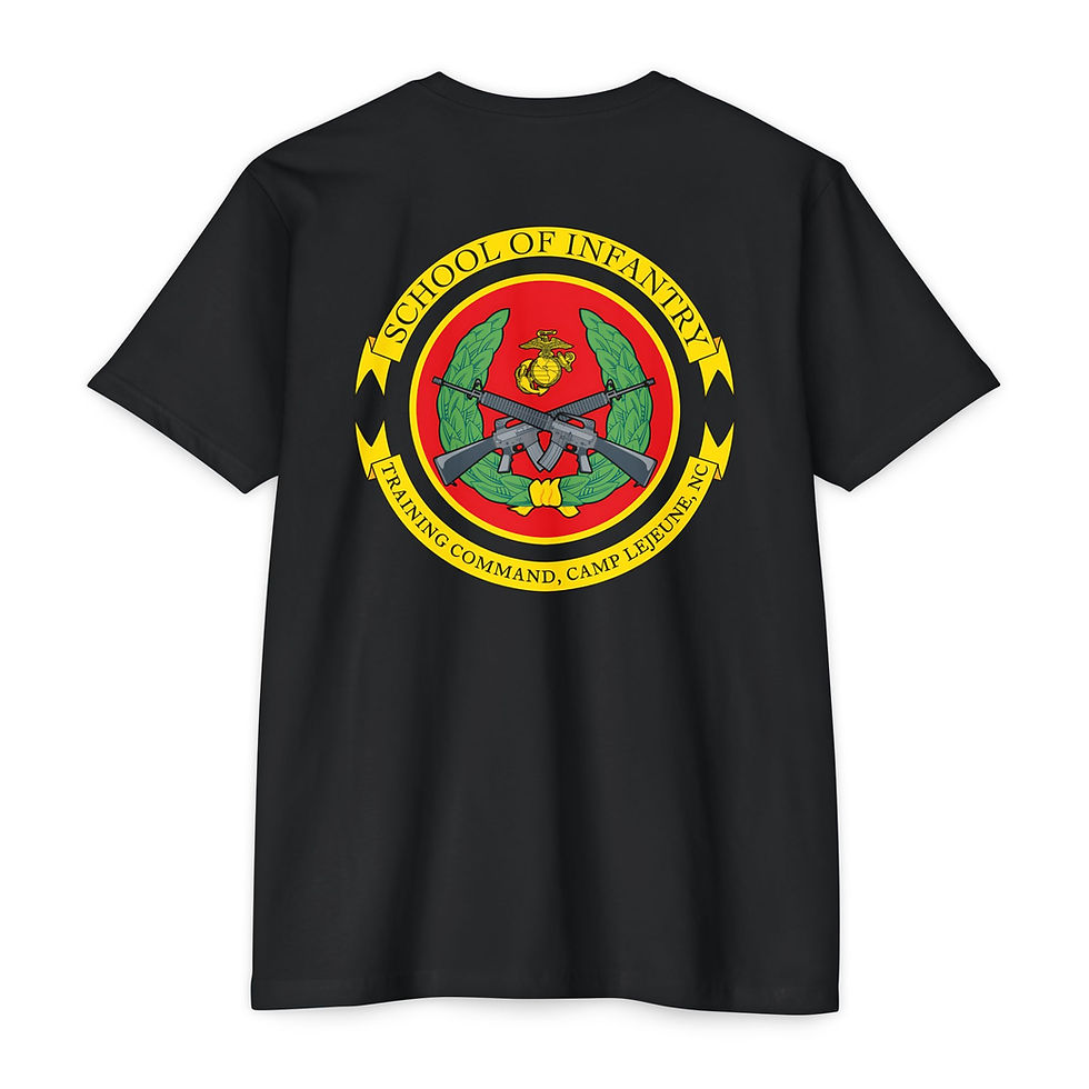 Thumbnail: SOI-EAST (School of Infantry - Camp Lejeune, NC), TECOM, Marine Corps T-Shirt