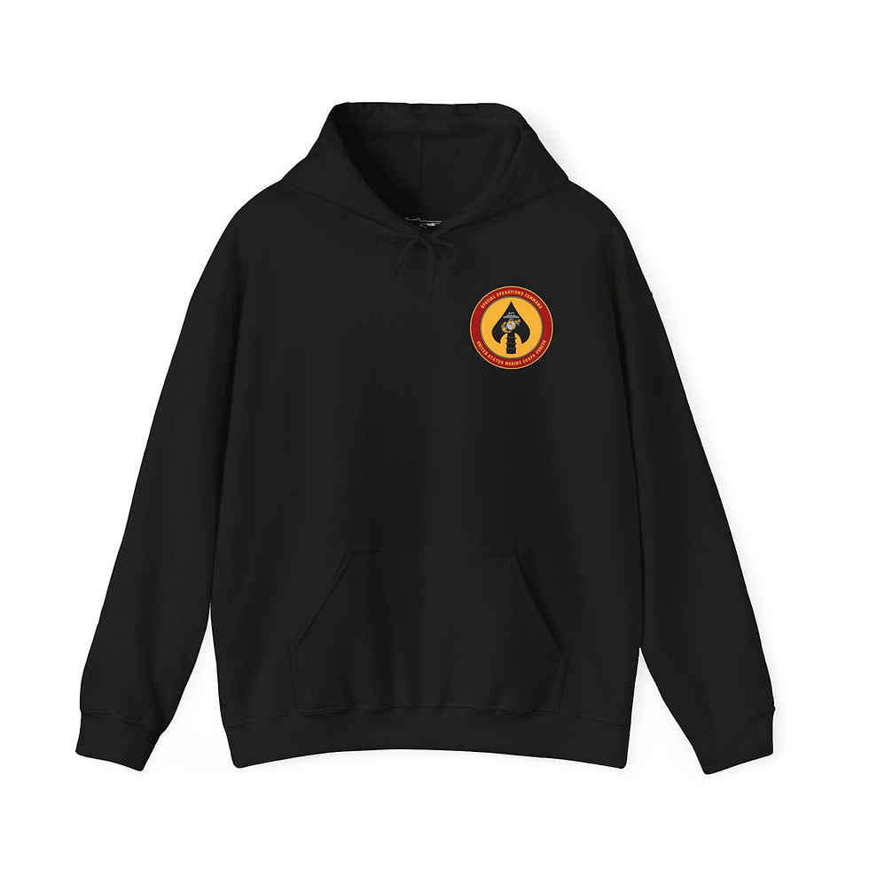 Thumbnail: 1ST MRB (1st Marine Raider Battalion), MARSOC, Marine Corps Hoodie
