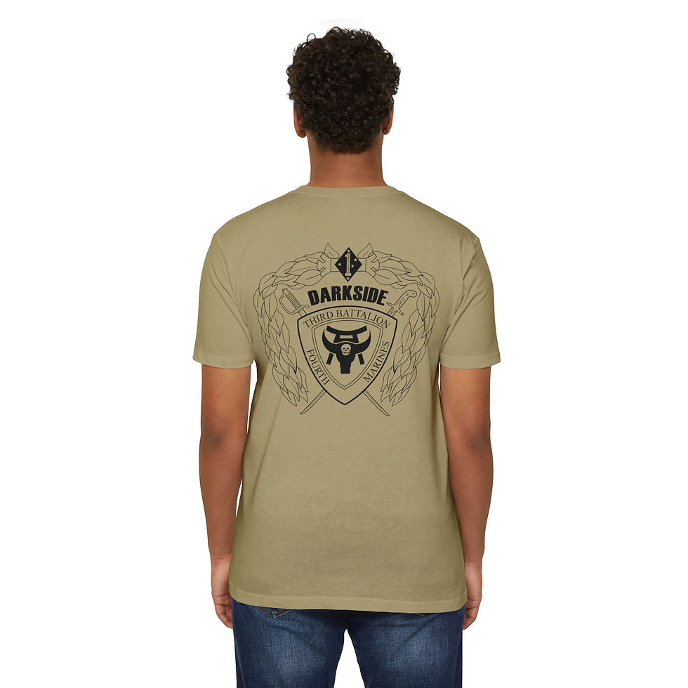 Thumbnail: 3/4 (3d Battalion 4th Marines / 3d Bn 4th Mar) 4TH MAR REG, Marine Corps T-Shirt