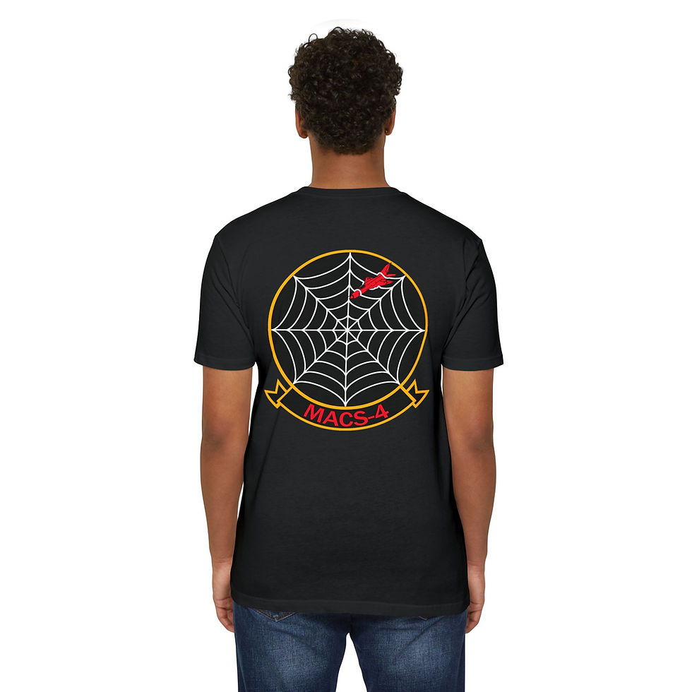 Thumbnail: MACS-4 (Marine Air Control Squadron 4), 1ST MAW, Marine Corps T-Shirt 