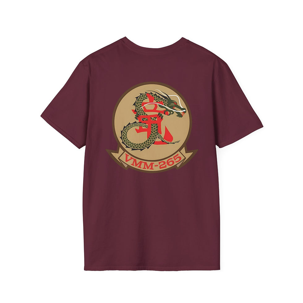 Thumbnail: VMM-265 (Marine Medium Tiltrotor Squadron 265), 1ST MAW, Marine Corps T-Shirt 