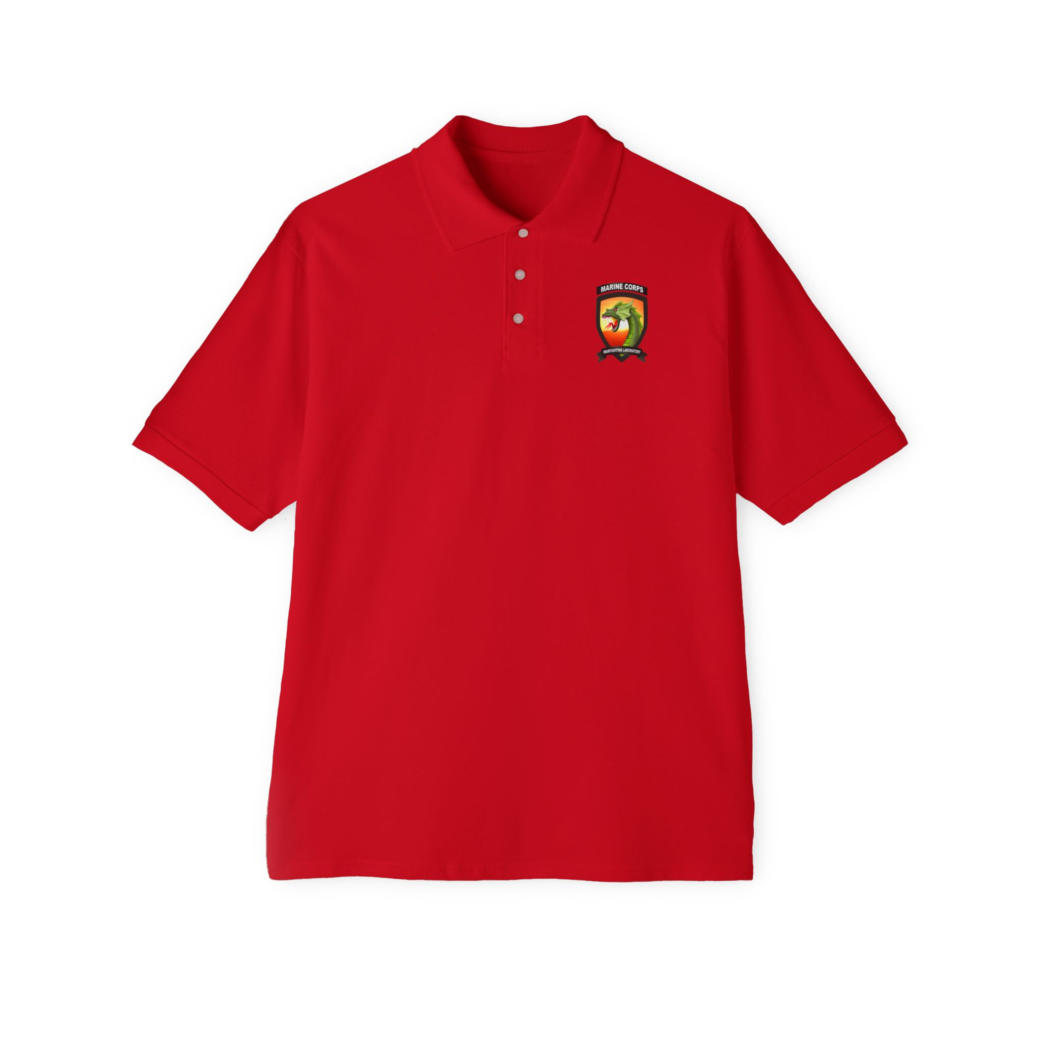 MCWL (Marine Corps Warfighting Laboratory), USMC, Men's Piqué Polo