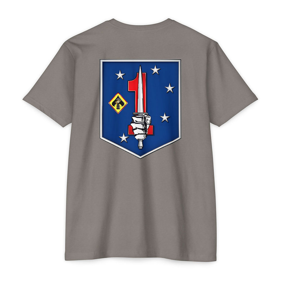 Thumbnail: 1ST MRSB (1st Marine Raider Support Battalion), MARSOC, Marine Corps T-Shirt