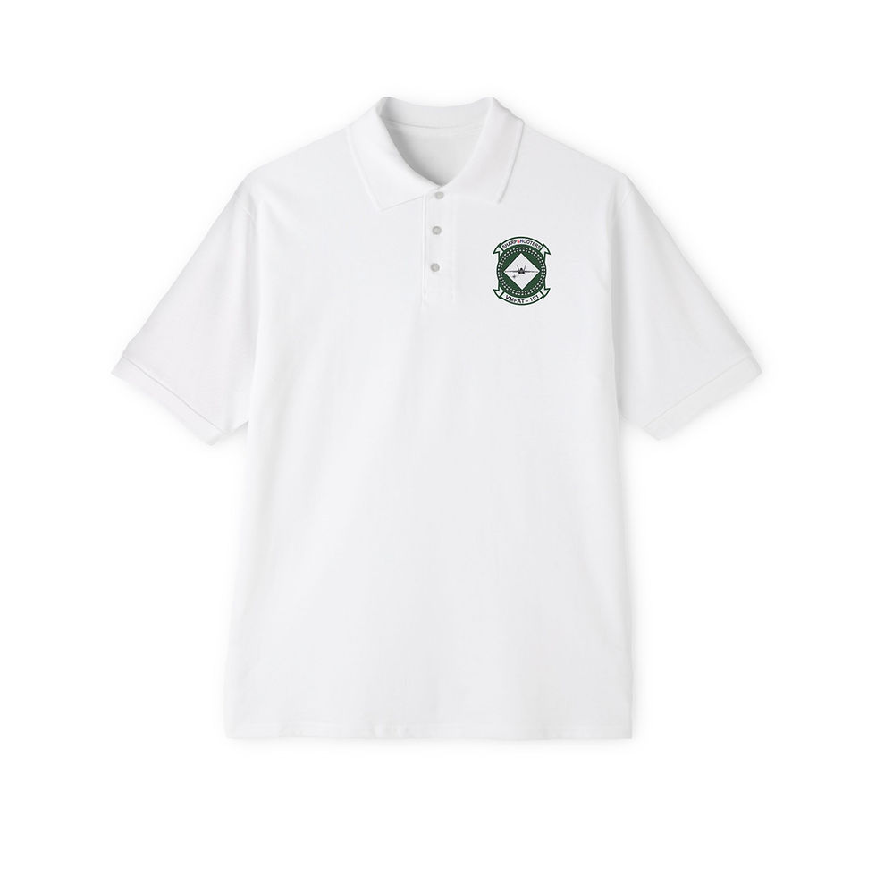 Thumbnail: VMFAT-101 (Marine Fighter Attack Training Squadron 101), USMC, Men's Piqué Polo