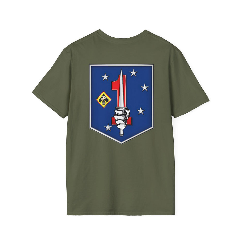 Thumbnail: 1ST MRSB (1st Marine Raider Support Battalion), MARSOC, Marine Corps T-Shirt