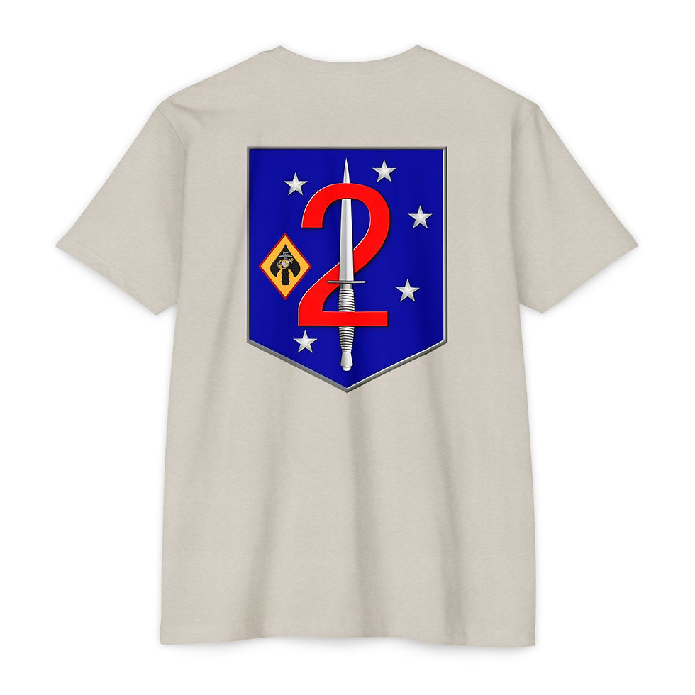 Thumbnail: 2D MRSB (2d Marine Raider Support Battalion) MARSOC, MRSG, Marine Corps T-Shirt