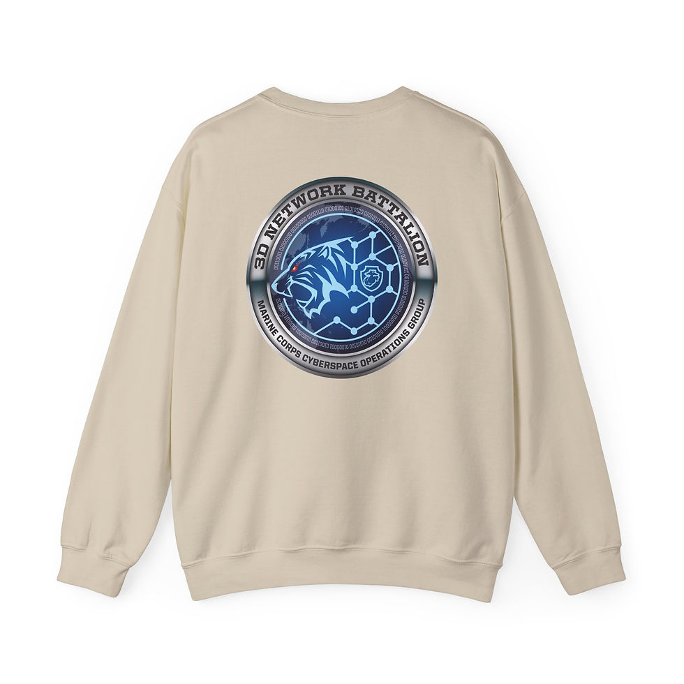 Thumbnail: 3D NETWORK BN, USMC, Marine Corps Sweater