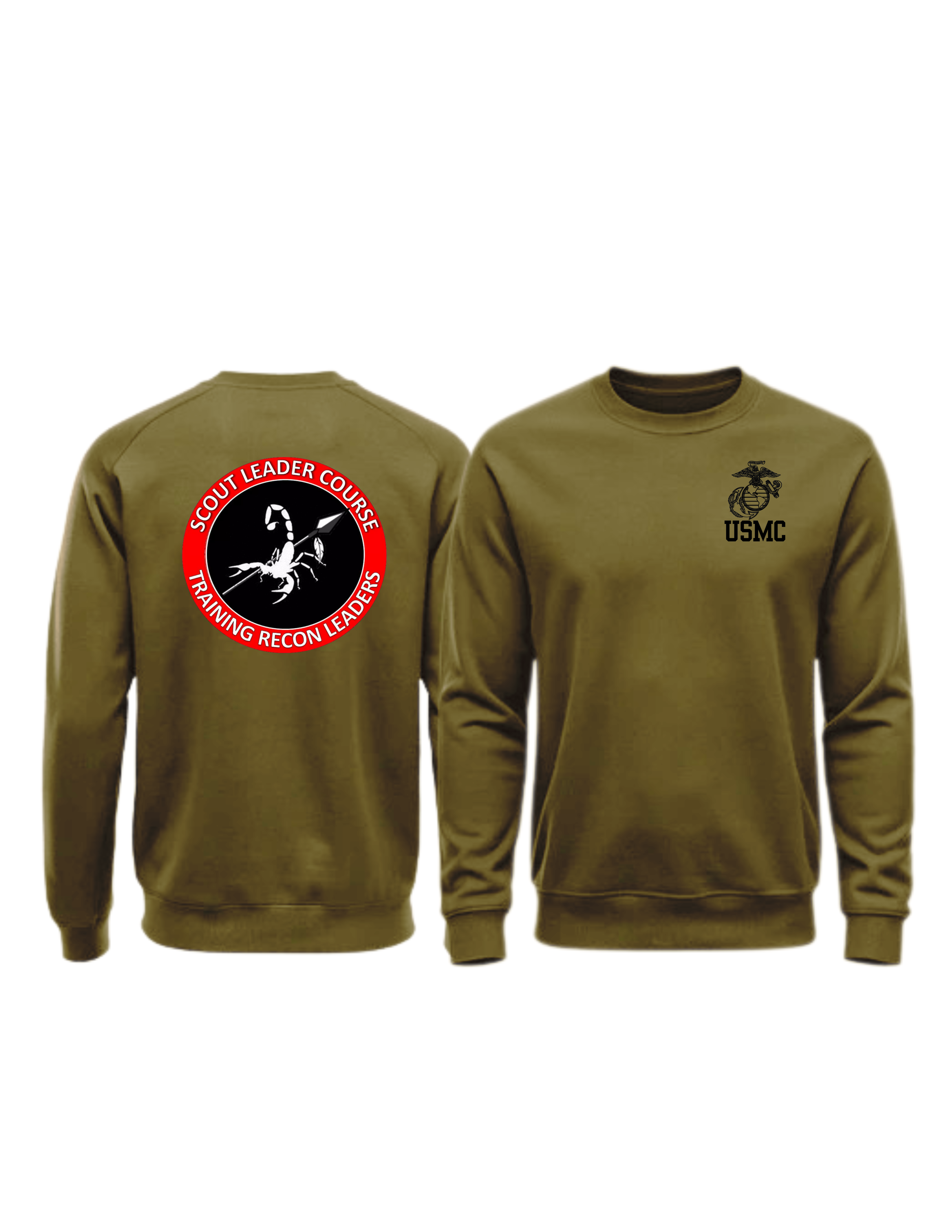 SCOUT LEADER COURSE, USMC, Marine Corps Sweater