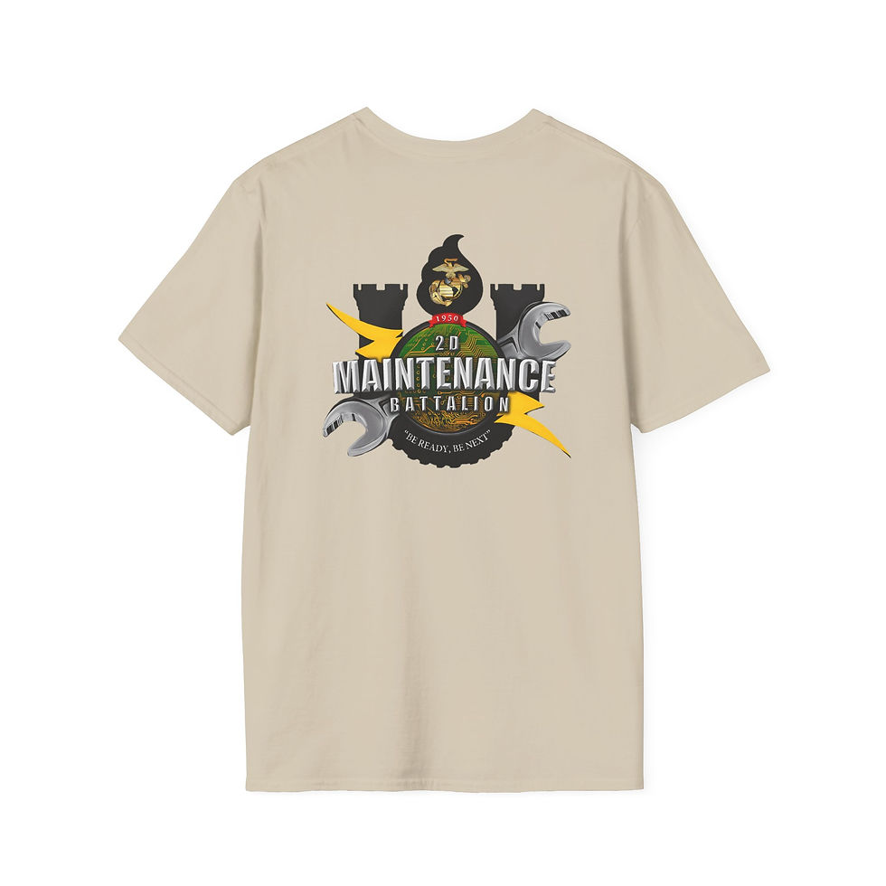 Thumbnail: 2D MAINT BN, 2D MLG, Marine Corps T-Shirt 