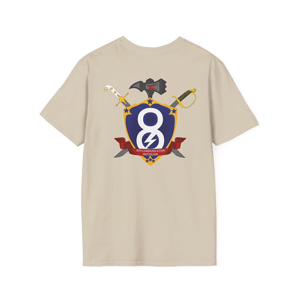 Thumbnail: 8TH COMM BN, II MEF, Marine Corps T-Shirt 