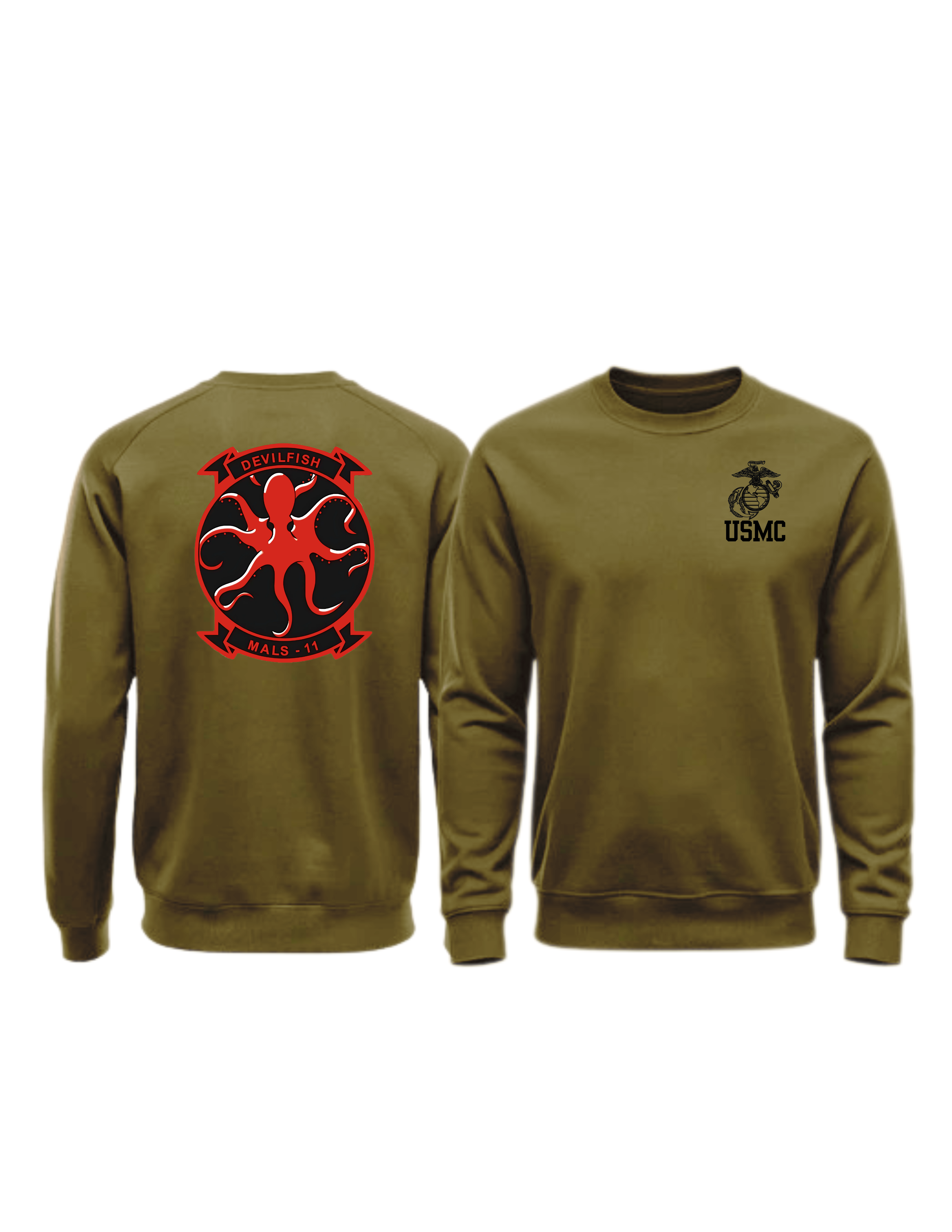 MALS-11, USMC, Marine Corps Sweater