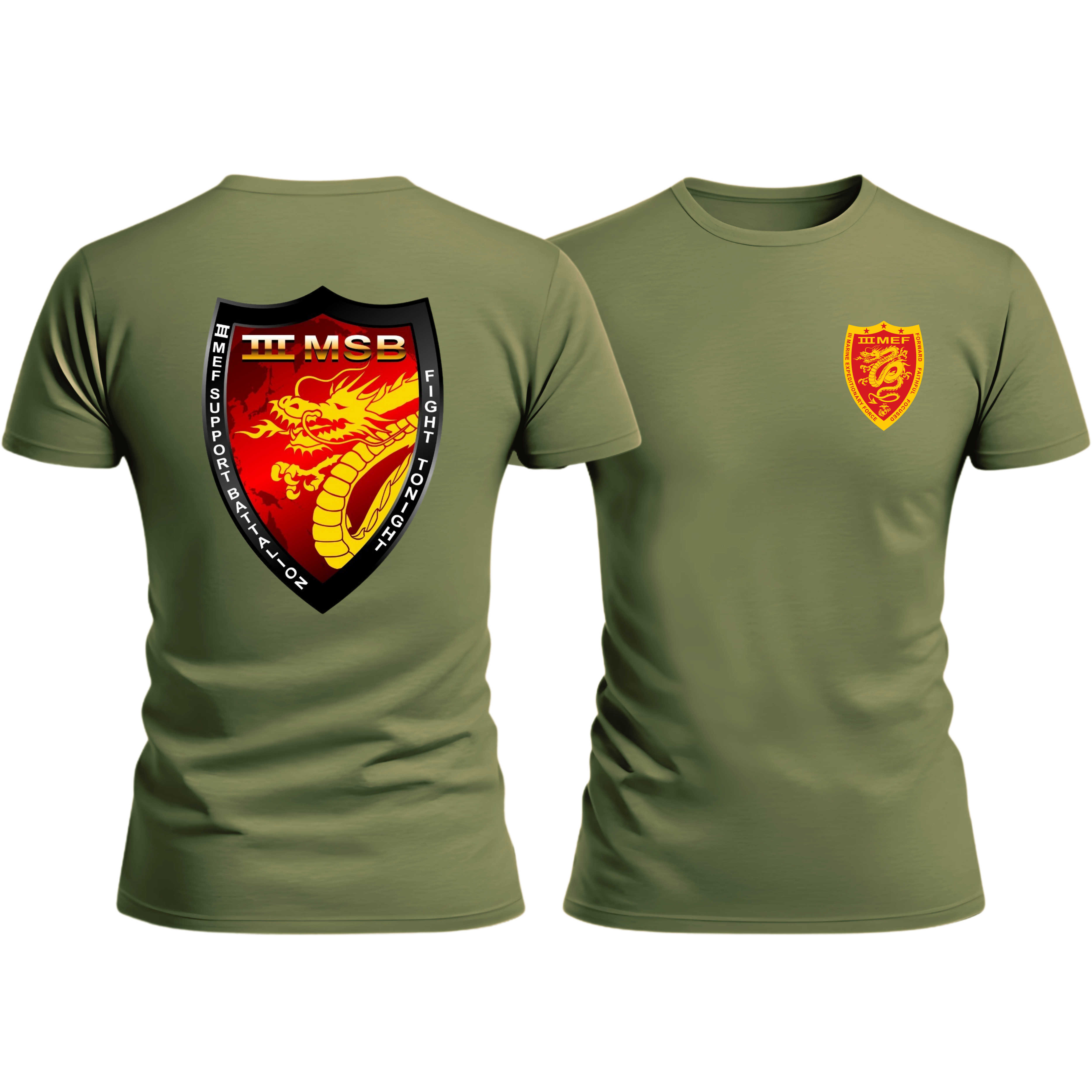 III MSB, III MEF, Marine Corps T-Shirt 