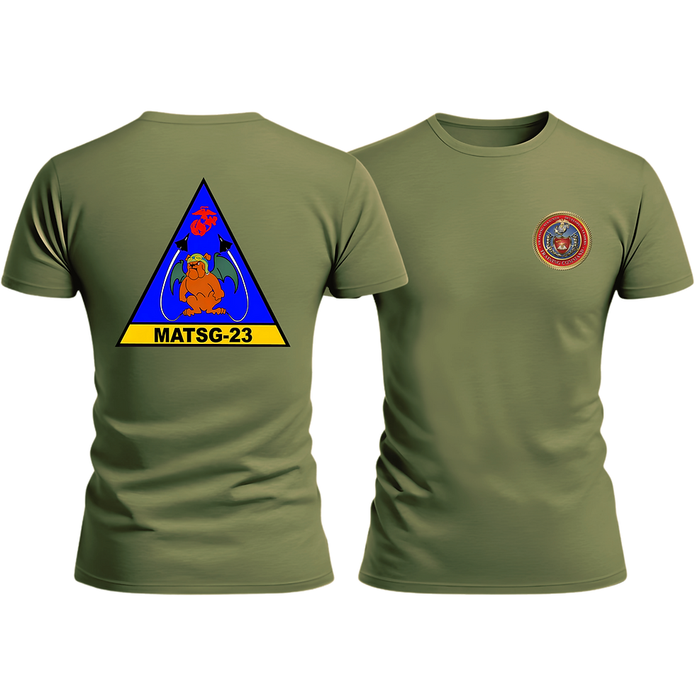 Thumbnail: MATSG-23, TRNG COM, Marine Corps T-Shirt 