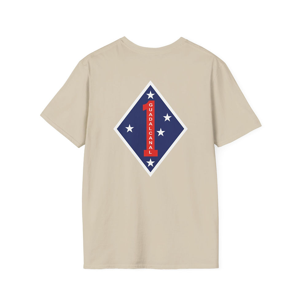 Thumbnail: 1st Mar Div, USMC, Marine Corps T-Shirt 