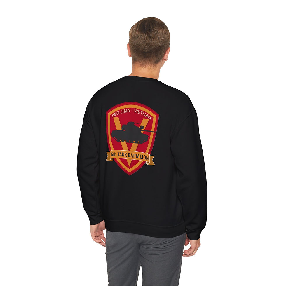 Thumbnail: 5TH TANKS (5th Tank Battalion), USMC, Marine Corps Sweater