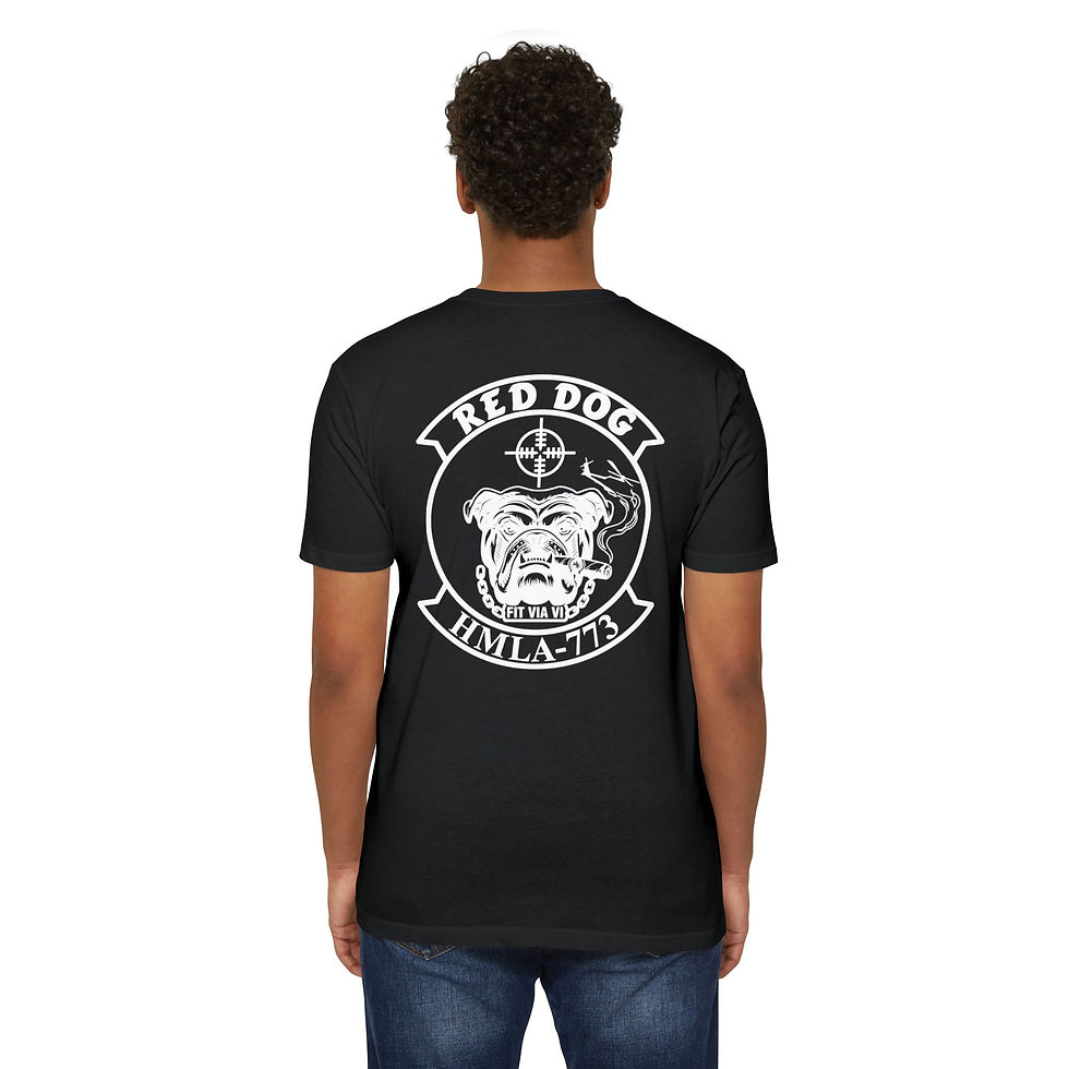 Thumbnail: HMLA-773 CIGAR TAC, RED DOG GUNNIN, Marine Corps T-Shirt