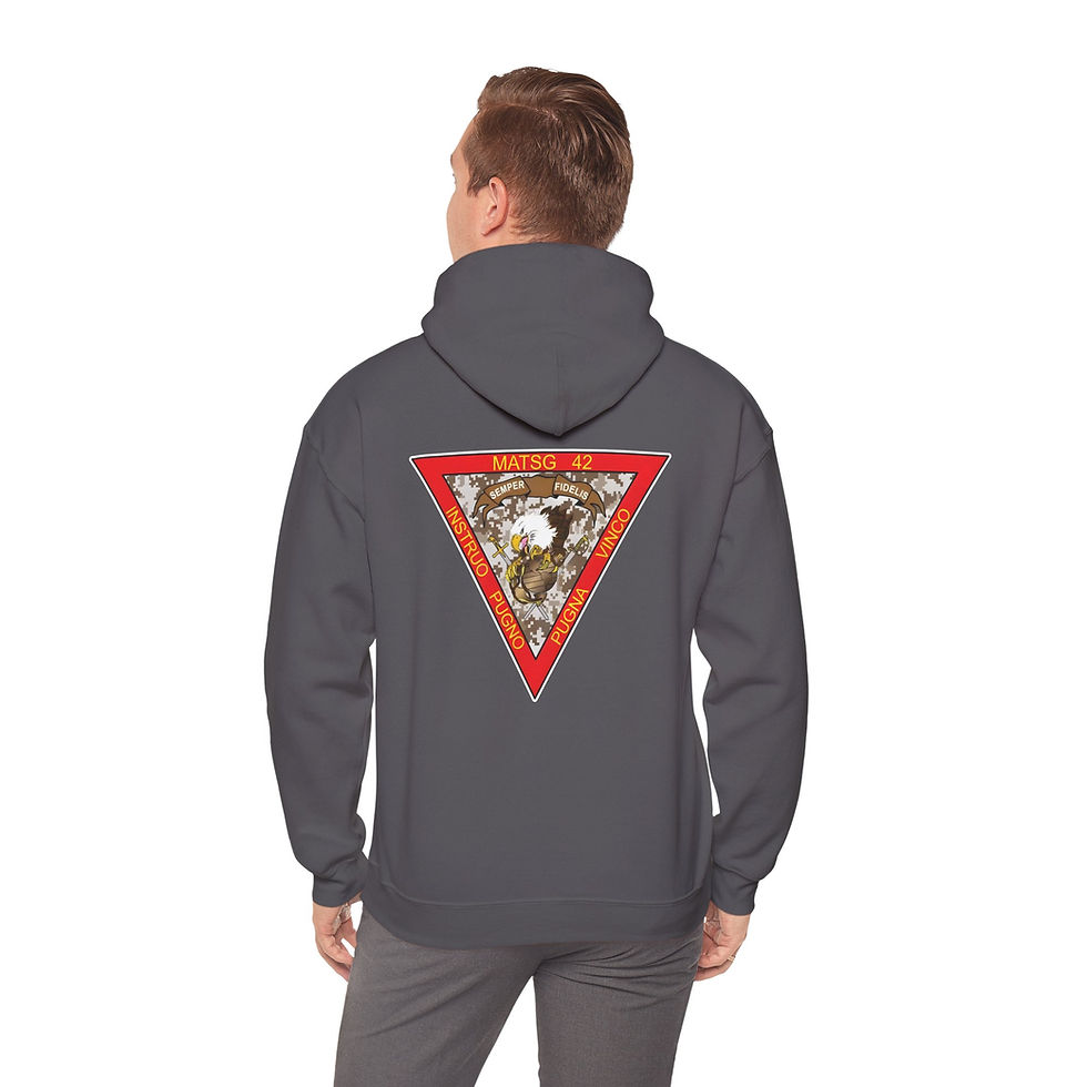Thumbnail: MATSG-42 (Marine Aviation Trng Support Group 42), 4TH MAW, Marine Corps Hoodie