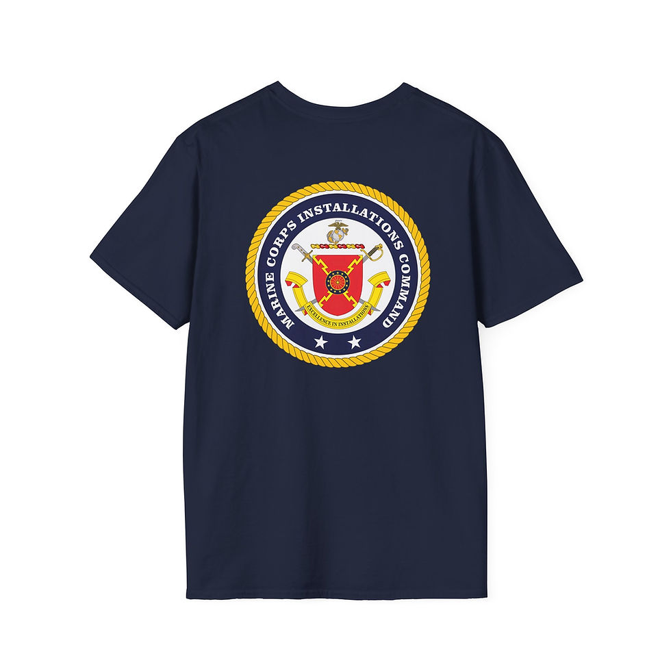 Thumbnail: MARINE CORPS INSTALLATIONS COMMAND (MCICOM), USMC, Marine Corps T-Shirt 