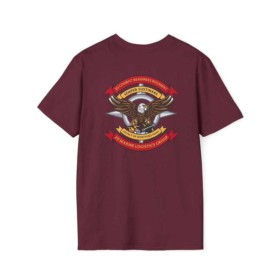 Thumbnail: 2D CRR, II MEF, Marine Corps T-Shirt 
