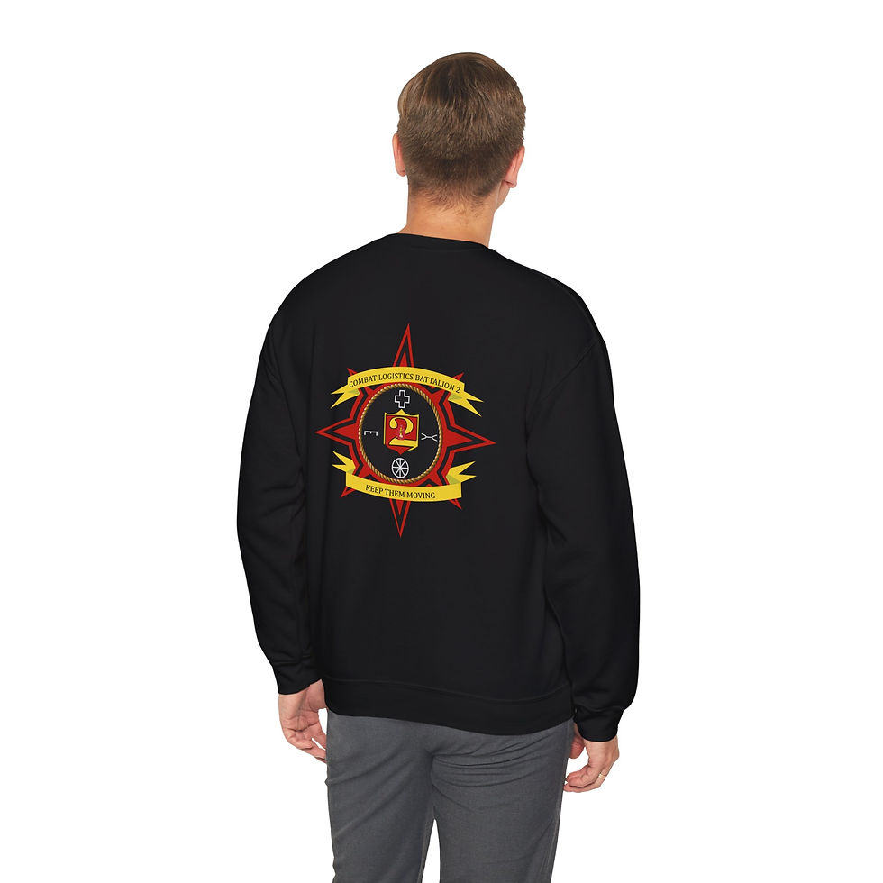 Thumbnail: CLB 2 (COMBAT LOGISTICS BATTALION 2), USMC, Marine Corps Sweater