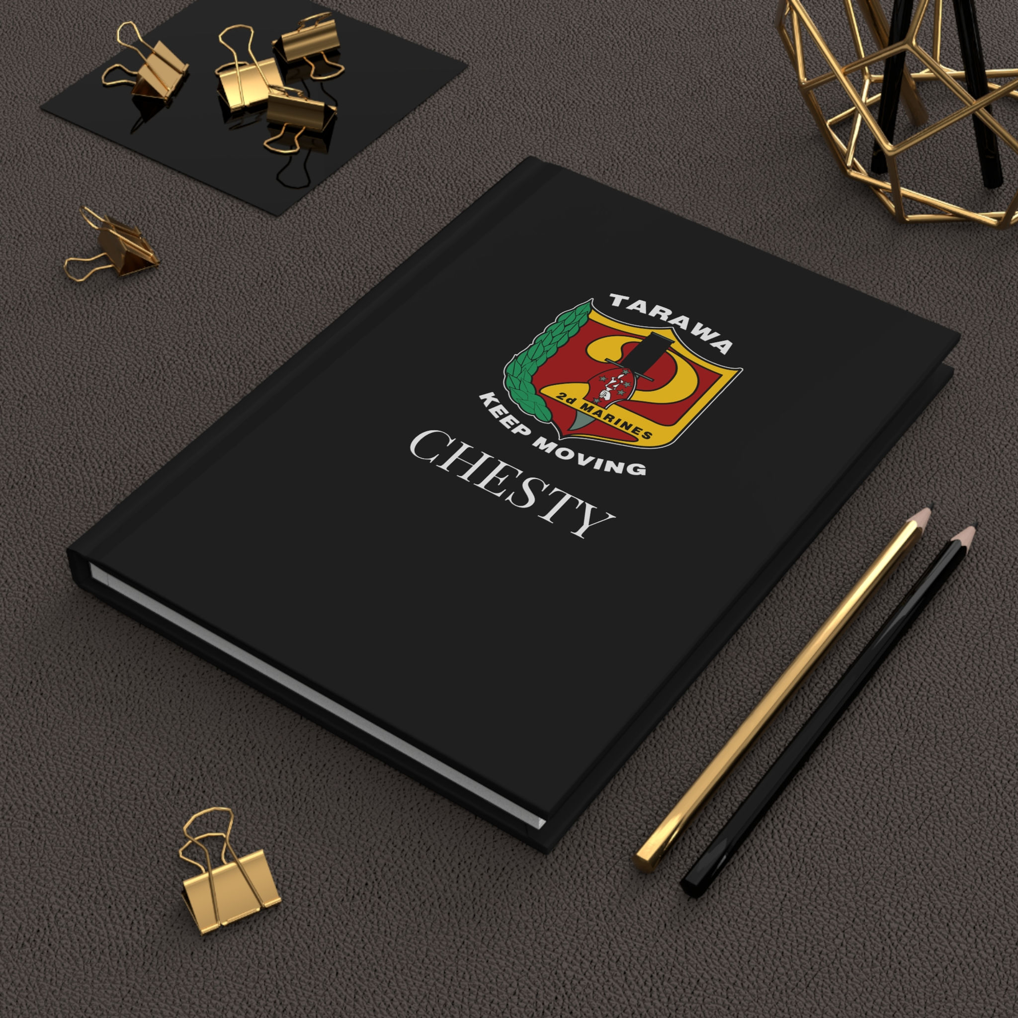 2D MAR REG (2d Marine Reg/2d Marines) Personalizable Hardcover Journal Matte