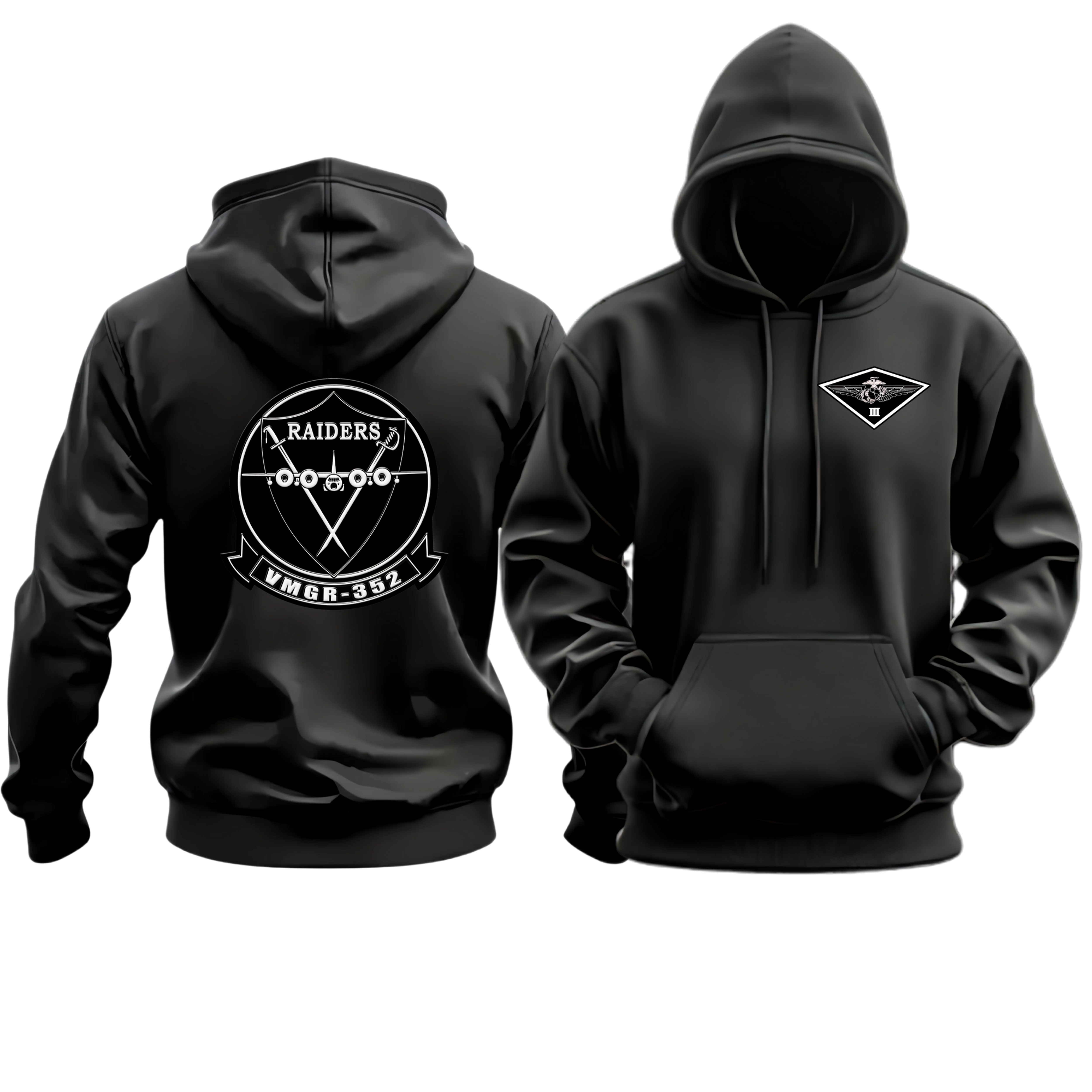 VMGR-352 (AERIAL REFUELER TRANSPORT SQUADRON 352), 3RD MAW, MARINE CORPS HOODIE