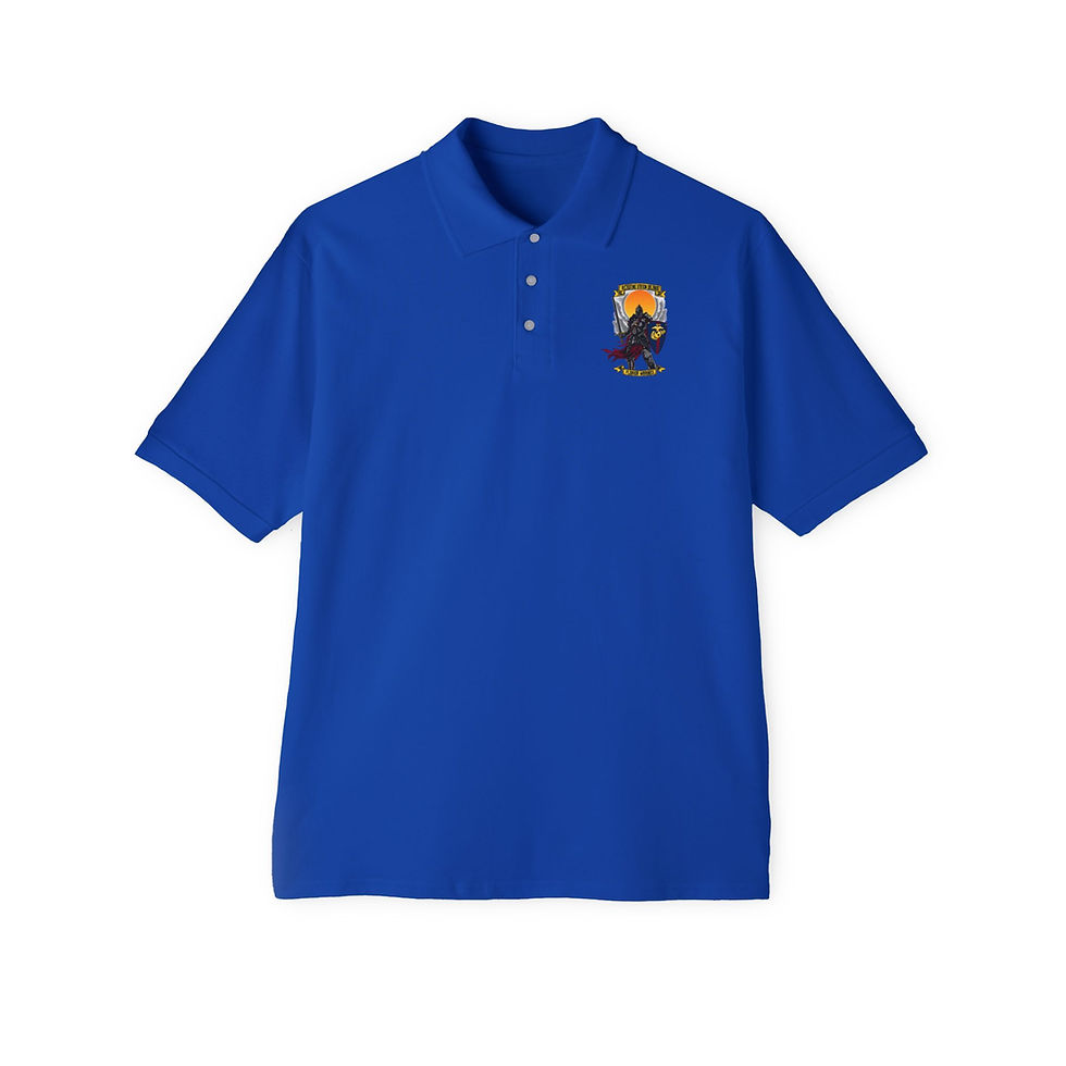 Thumbnail: RS ORLANDO (Recruiting Station Orlando), USMC, Men's Piqué Polo
