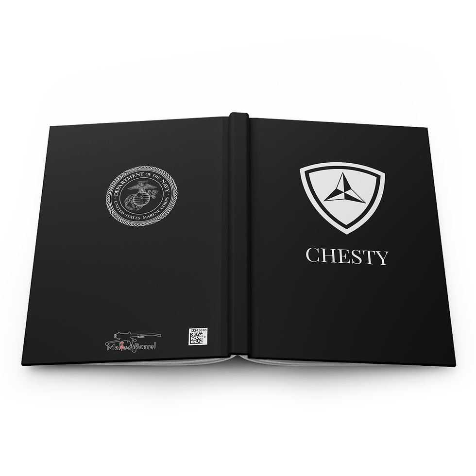 Thumbnail: 3D MAR DIV (3d Marine Division Tactical) Personalizable Hardcover Journal Matte