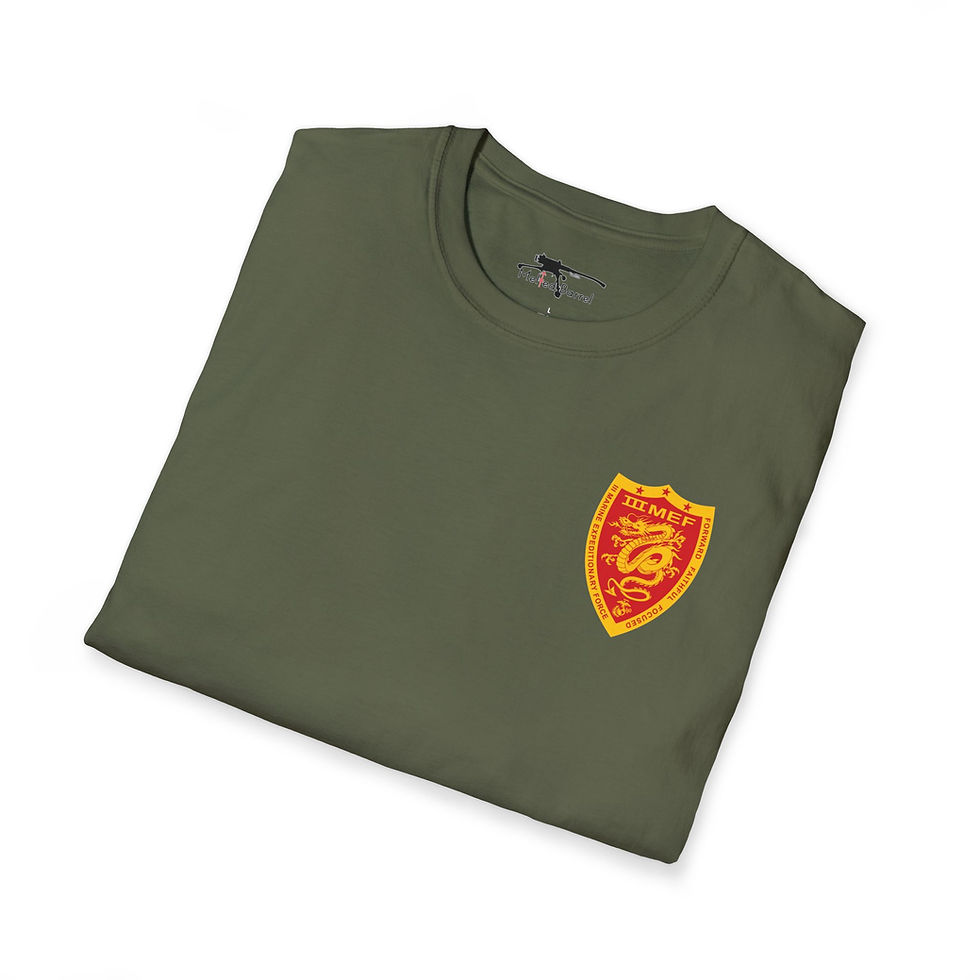 Thumbnail: 3D MED BN, III MEF, Marine Corps T-Shirt 