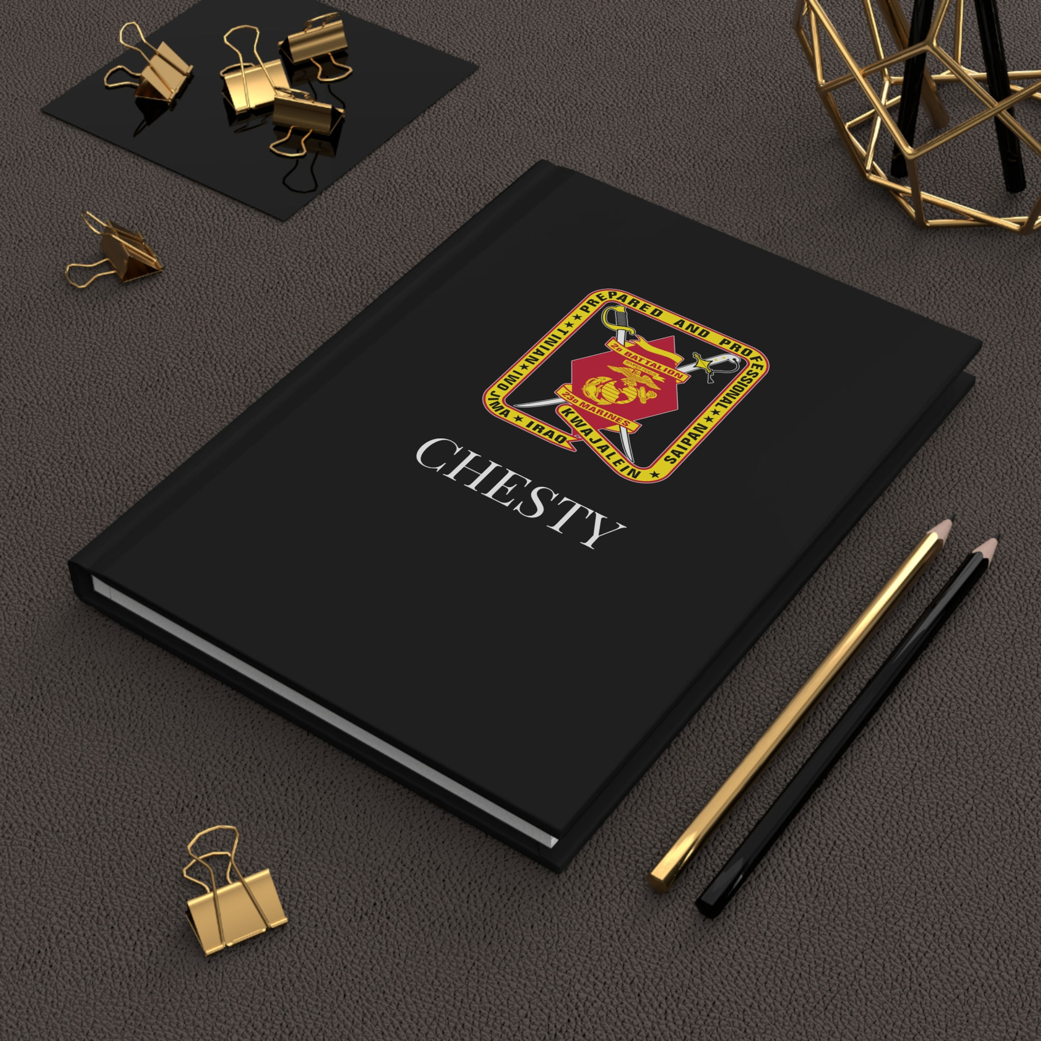 2/23 (2d Battalion 23d Marines) Personalizable Hardcover Journal Matte