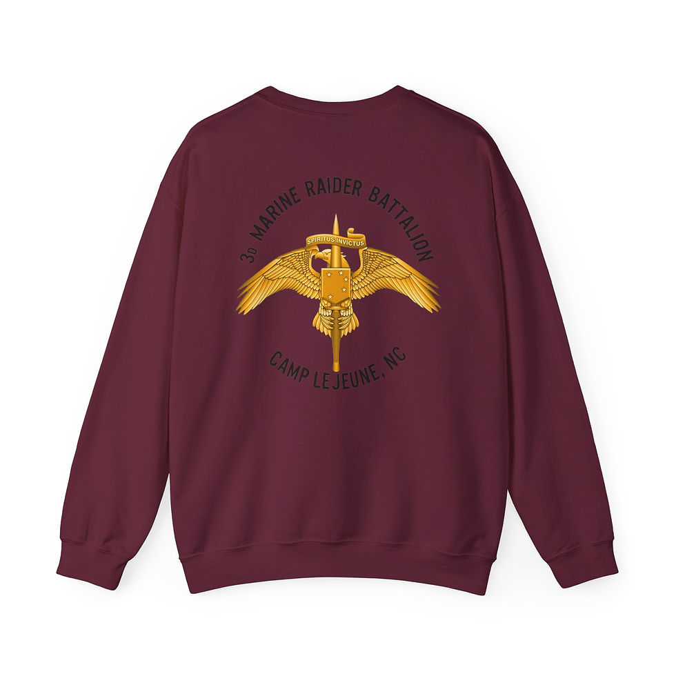 Thumbnail: 3D MRB (3d Marine Raider Battalion), USMC, MARSOC Marine Corps Sweater
