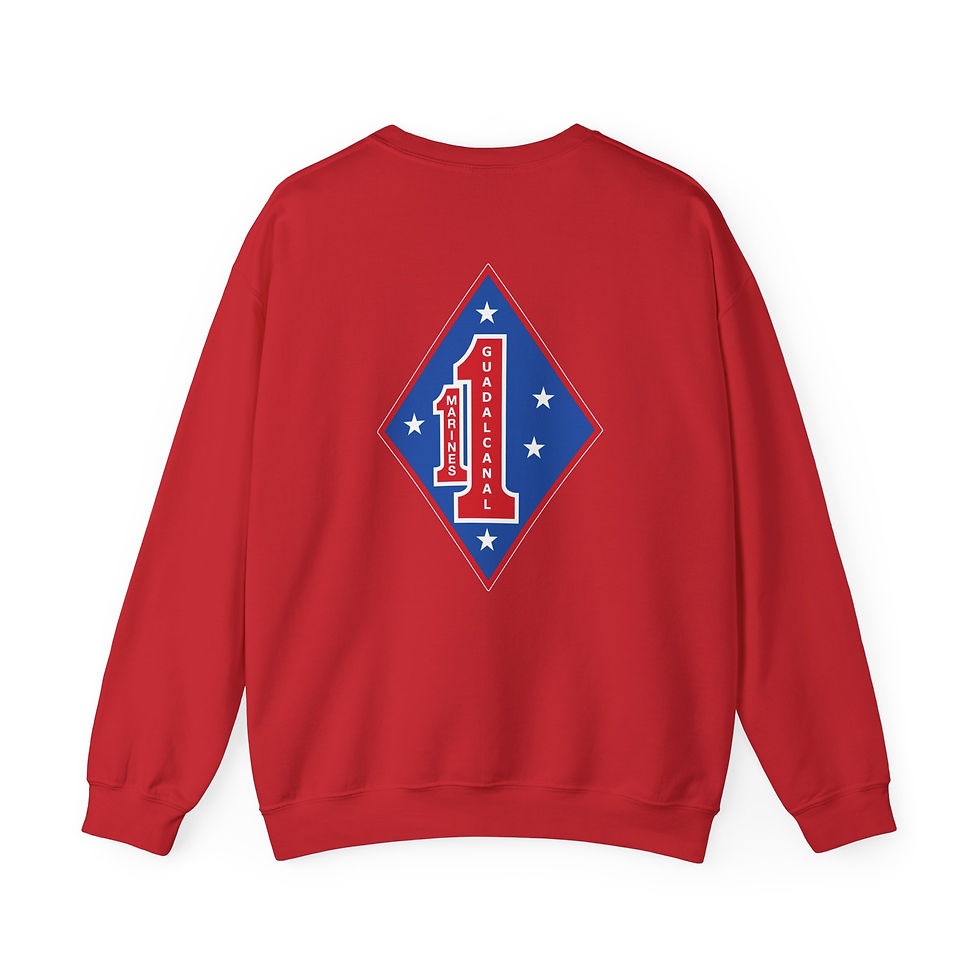 Thumbnail: 1ST MAR REG, USMC, Marine Corps Sweater