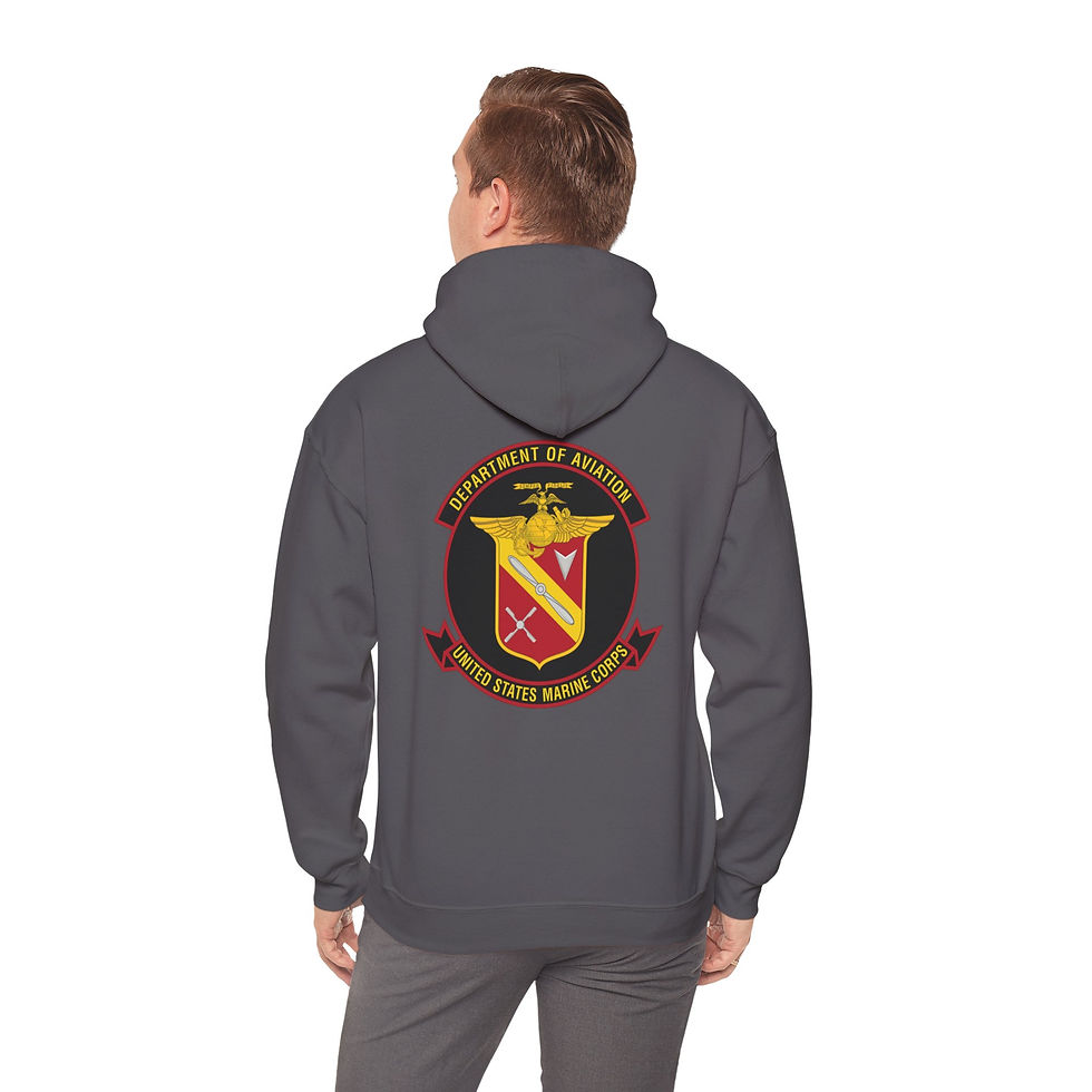Thumbnail: Department of Aviation/DCA, USMC, Marine Corps Hoodie