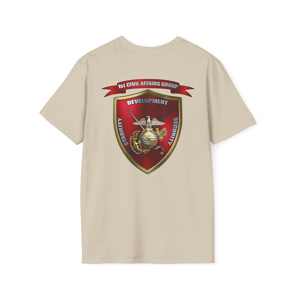 Thumbnail: 1ST CAG, MARFORRES/MFR, Marine Corps T-Shirt 