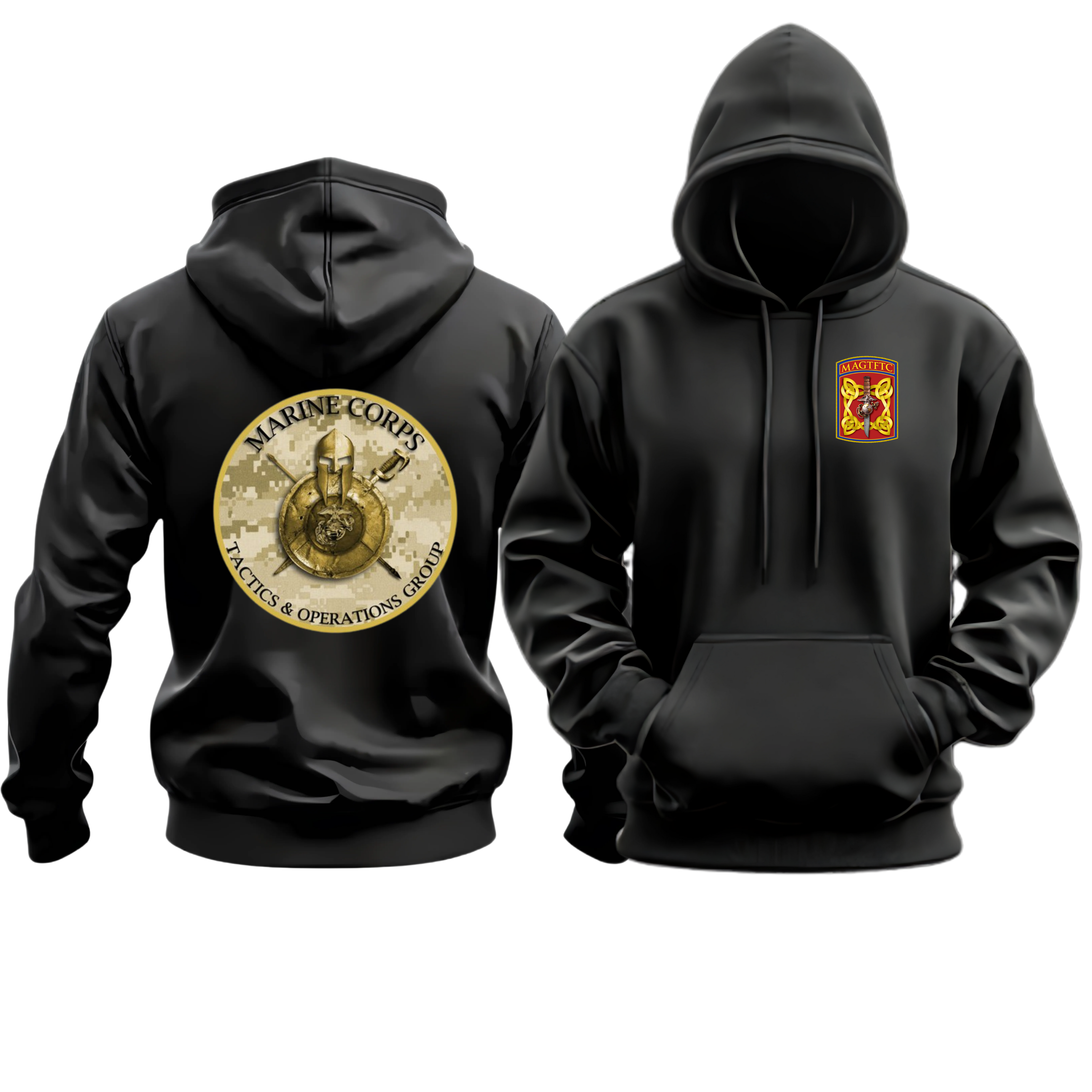 MCTOG (MARINE CORPS TACTICS & OPERATIONS GROUP), MAGTFTC, MARINE CORPS HOODIE