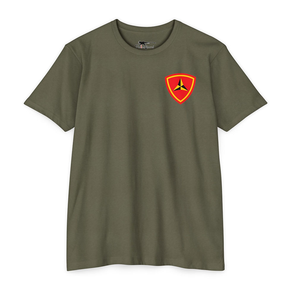 Thumbnail: 3D MLR (3d Marine Littoral Regiment), 3D MAR DIV, Marine Corps T-Shirt 