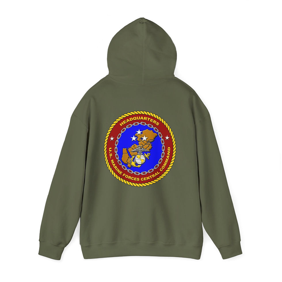 Thumbnail: HQTRS MARCENT (US Marine Corps Forces Central Com), MARCENT, Marine Corps Hoodie