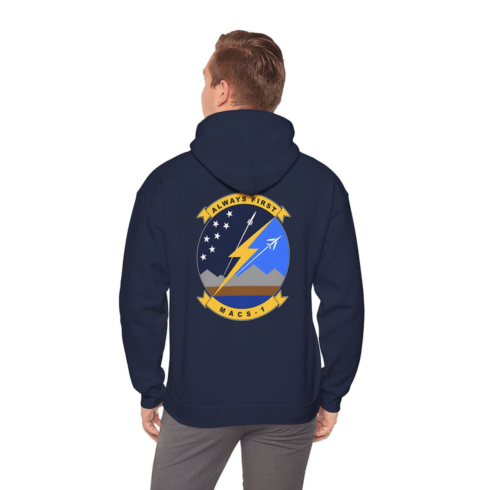 Thumbnail: MACS-1 (MARINE AIR CONTROL SQUADRON 1), MACG-38, MARINE CORPS HOODIE