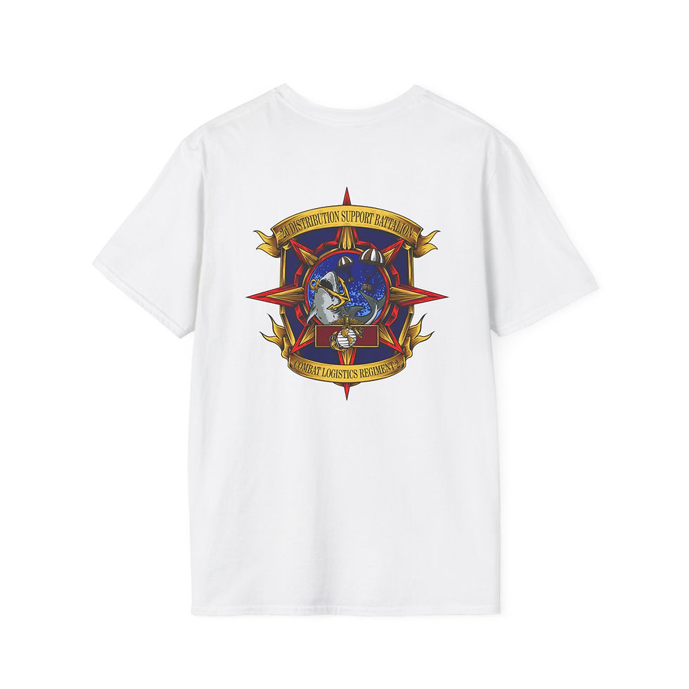 Thumbnail: 2D DSB (2d Distribution Support Battalion), CLR-2, Marine Corps T-Shirt 