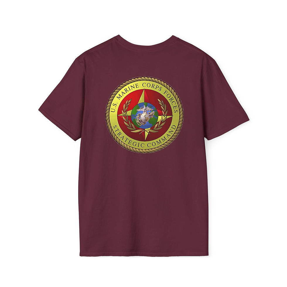 Thumbnail: MARCORFOR STRATCOM, USMC, Marine Corps T-Shirt 