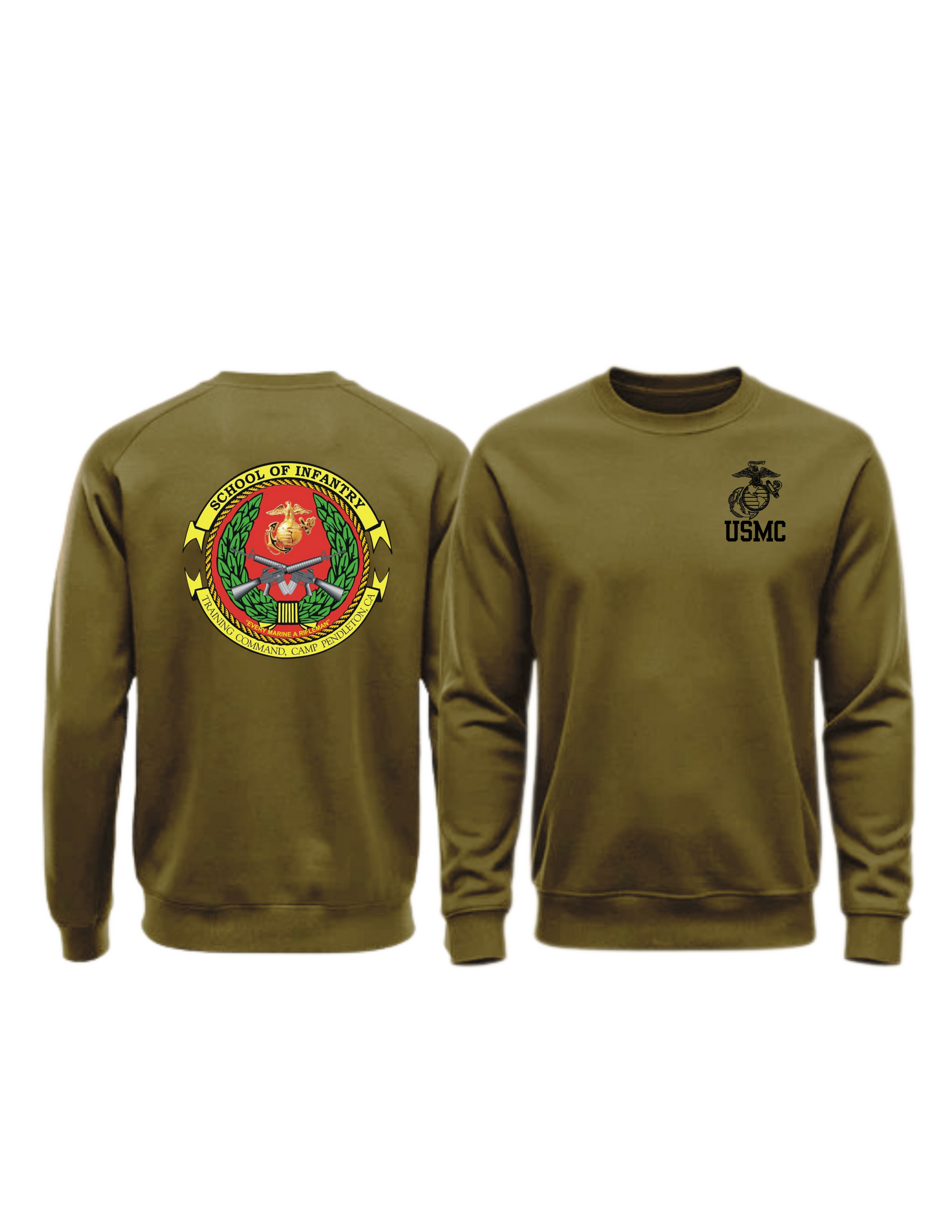 SOI-WEST, PENDLETON, USMC, Marine Corps Sweater