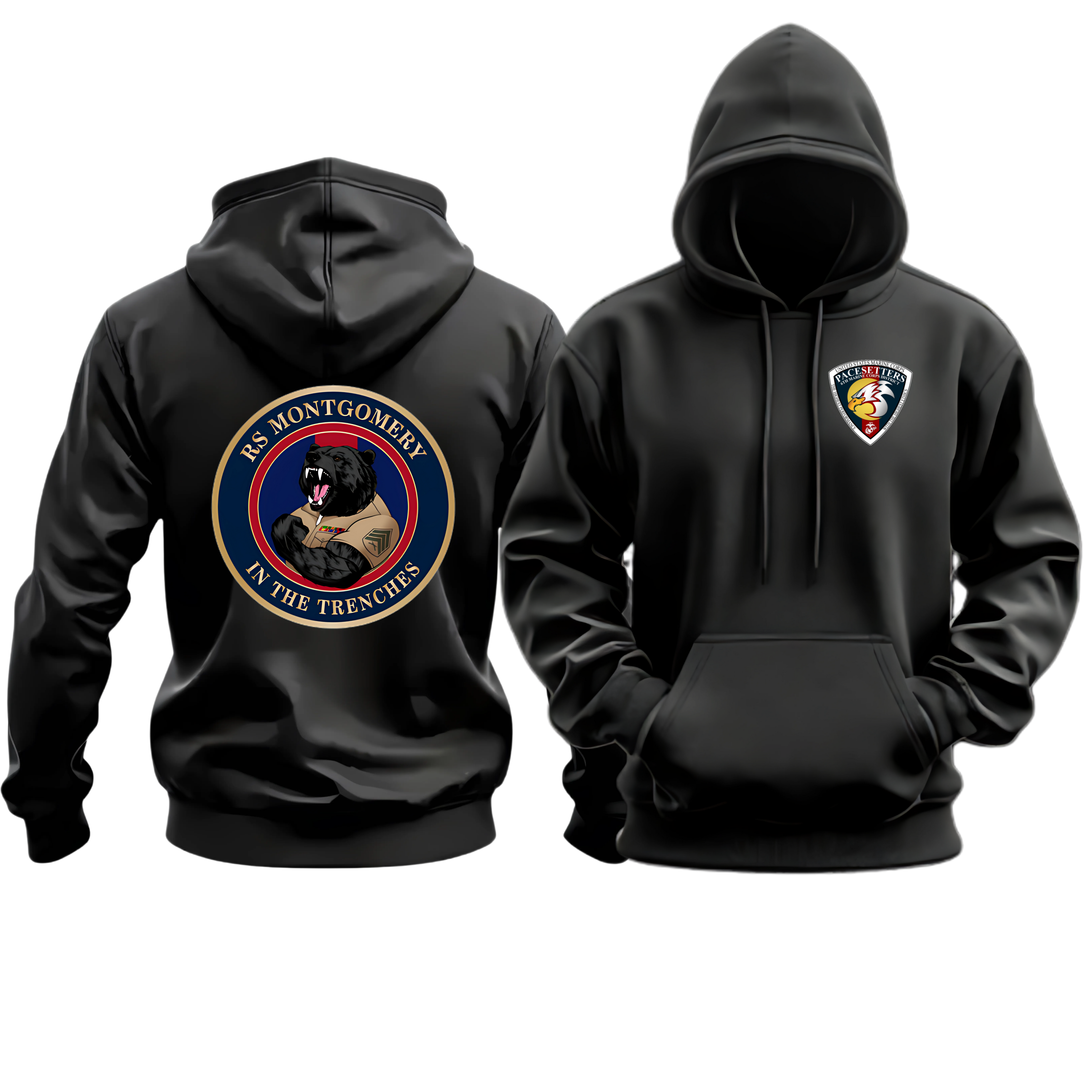 RS MONTGOMERY (Recruiting Station Montgomery, AL), 6TH MCD, Marine Corps Hoodie
