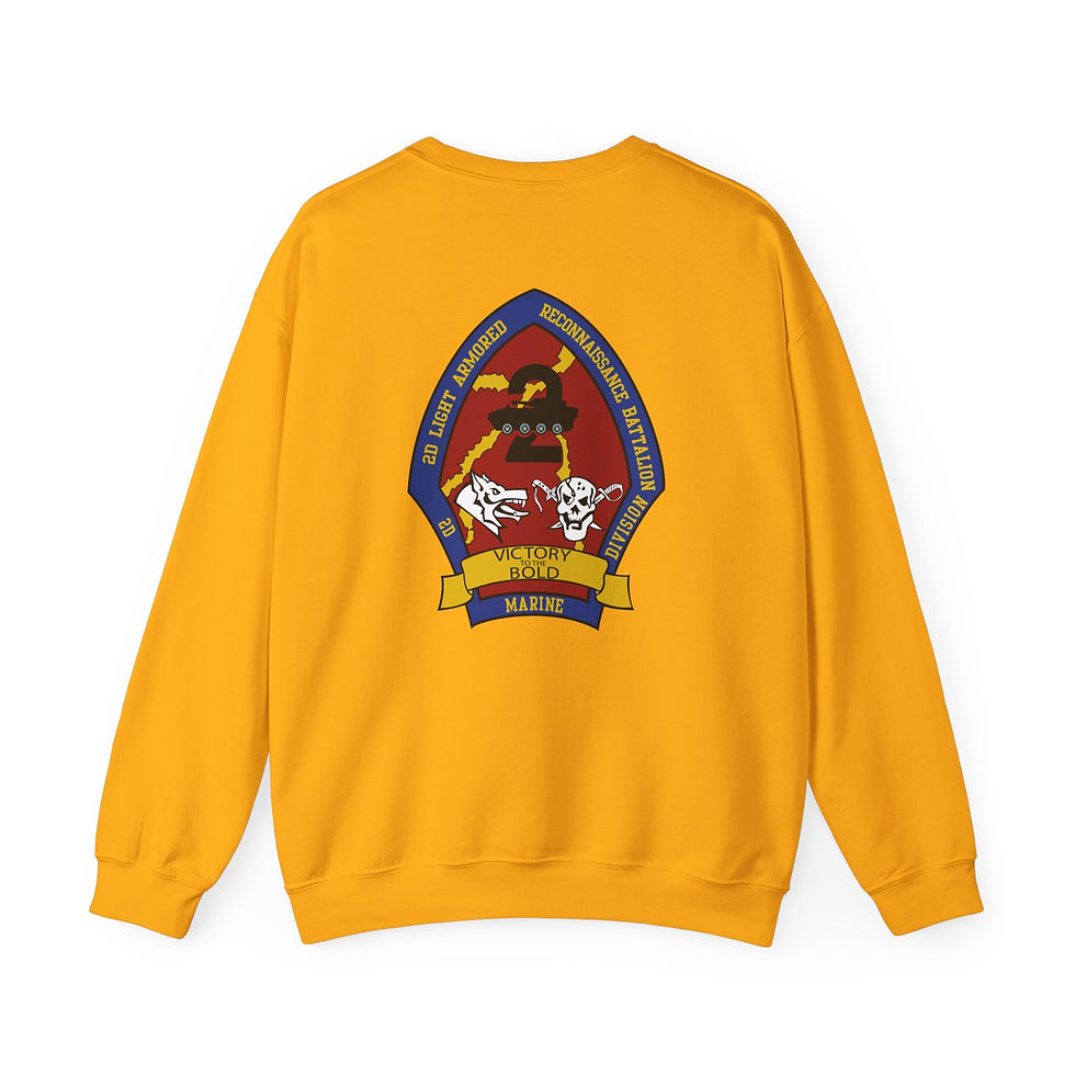 Thumbnail: 2D LAR BN (2d Light Armored Reconnaissance Battalion) USMC, Marine Corps Sweater