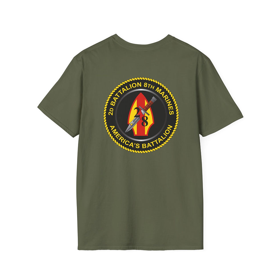 Thumbnail: 2/8, 2d Mar Div, Marine Corps T-Shirt 