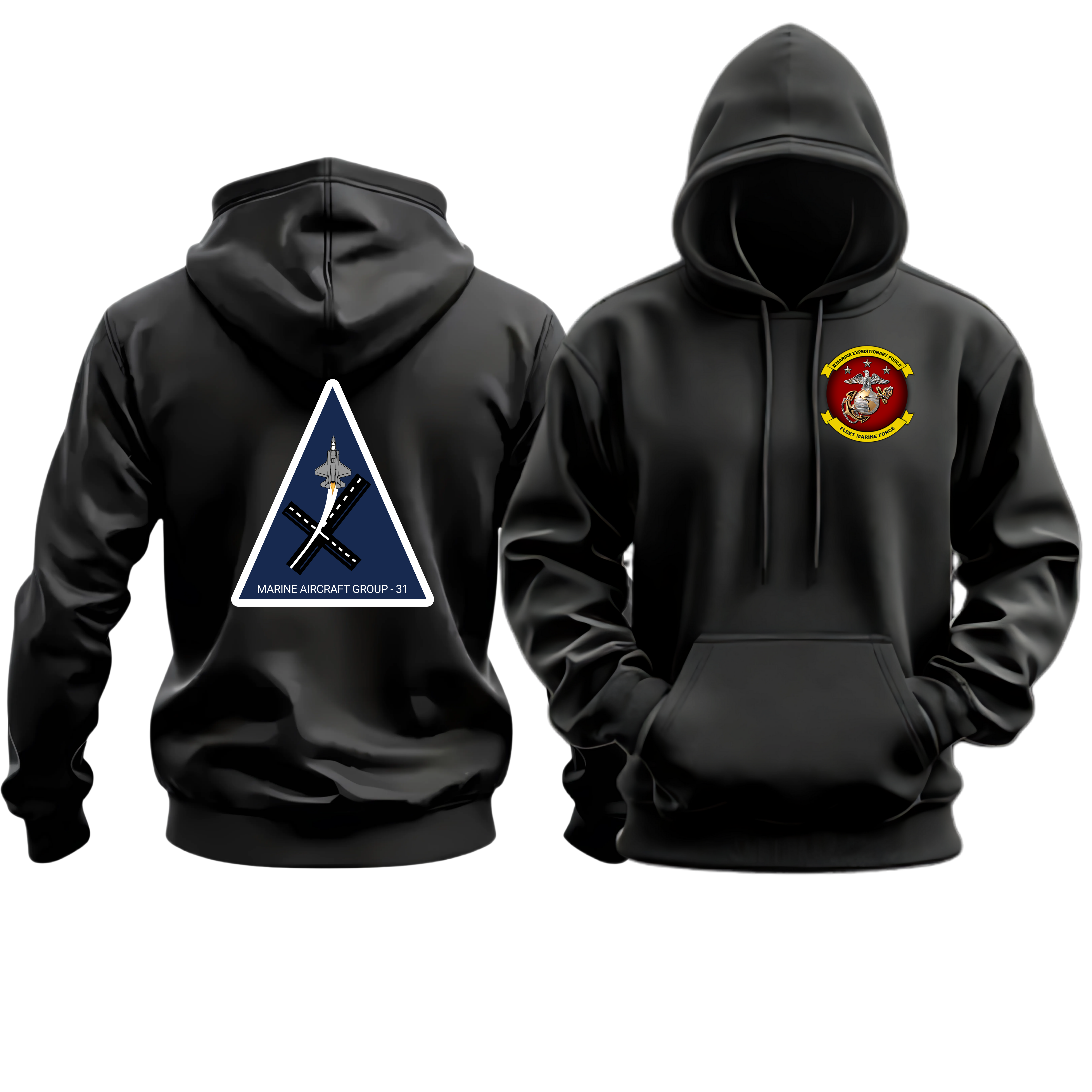 MAG-31 (Marine Aircraft Group 31 New), II MEF, Marine Corps Hoodie